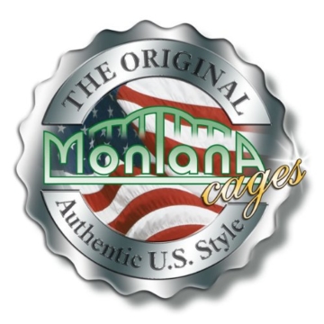 Montana Cages | Nagerkäfig Sevilla 150 Antik/Platinum mit Holzkit von Montana Cages - 2